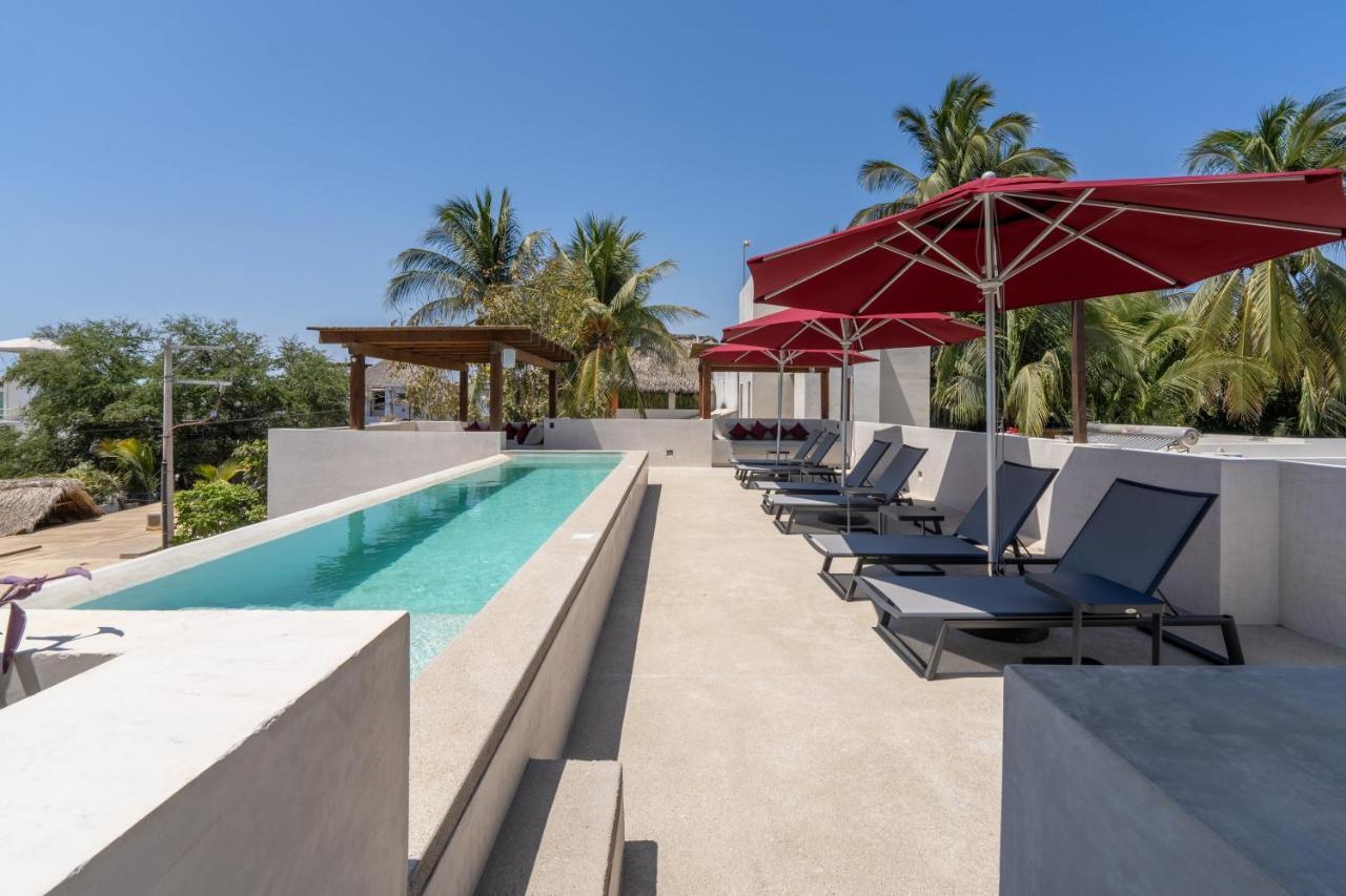 Отель Casa Mava Brisas de Zicatela Экстерьер фото