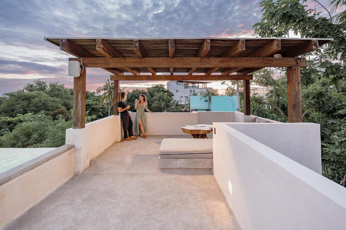 Отель Casa Mava Brisas de Zicatela Экстерьер фото